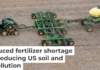 A farmer in Michigan spreads liquid fertilizer on a field. Jim West/UCG/Universal Images Group via Getty Images